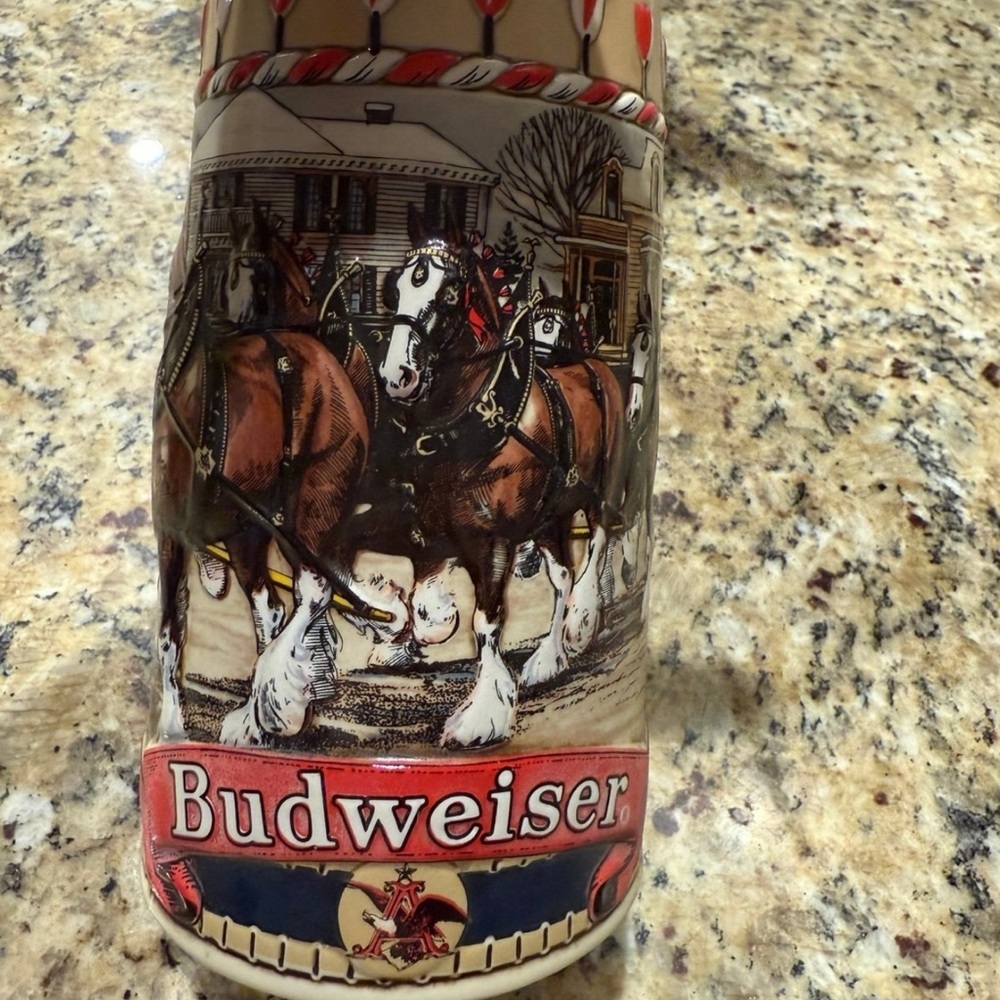 Budweiser Limited Edition Ceramic Stein